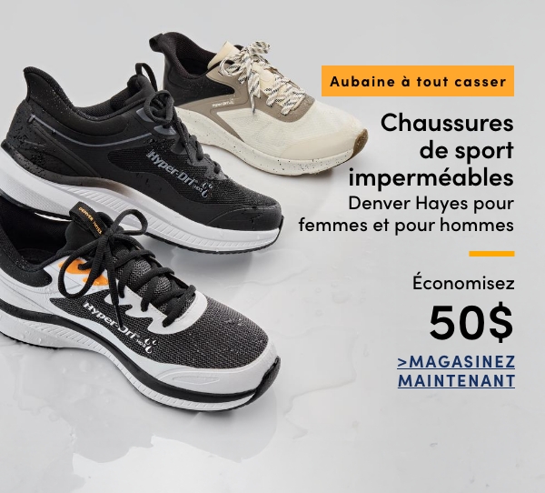 Door Crasher Women's + Men's Denver Hayes Waterproof Sneakers Save $50