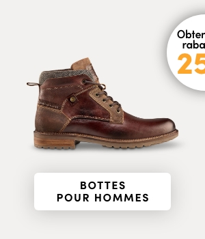 Men's Boots. Take 25% off*