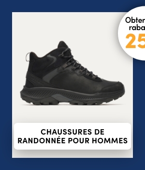 Men's Hikers. Take 25% off*