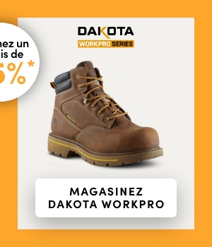 Dakota WorkPro. Take 25% off*