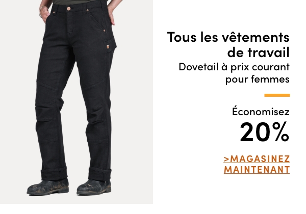All Regular-Priced Women's Dovetail Workwear Save 20%