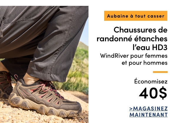 Door Crasher Women's + Men's WindRiver HD3 Waterproof Hikers Save $40