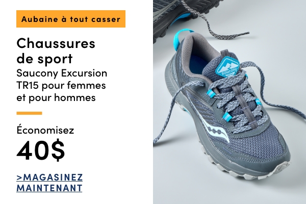 Door Crasher Women's + Men's Saucony 'Excursion TR15' Athletic Shoes Save $40