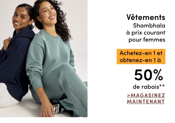 All Regular-Priced Women's Shambhala Clothing Buy one get one 50% OFF**