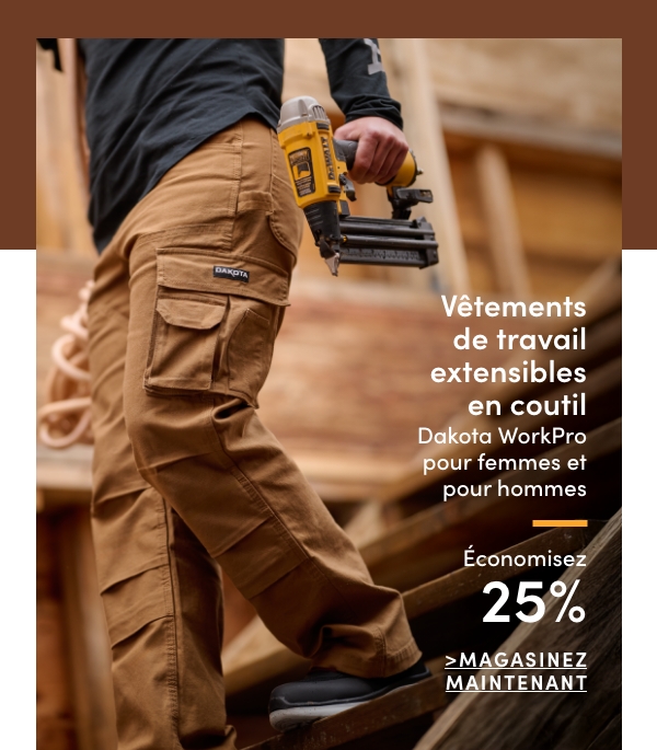 Women's + Men's Dakota WorkPro Stretch Duck Workwear Save 25%