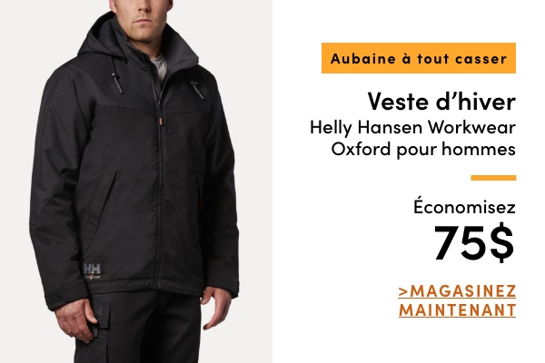 Door Crasher Men's Helly Hansen Workwear Oxford Winter Jacket Save $75