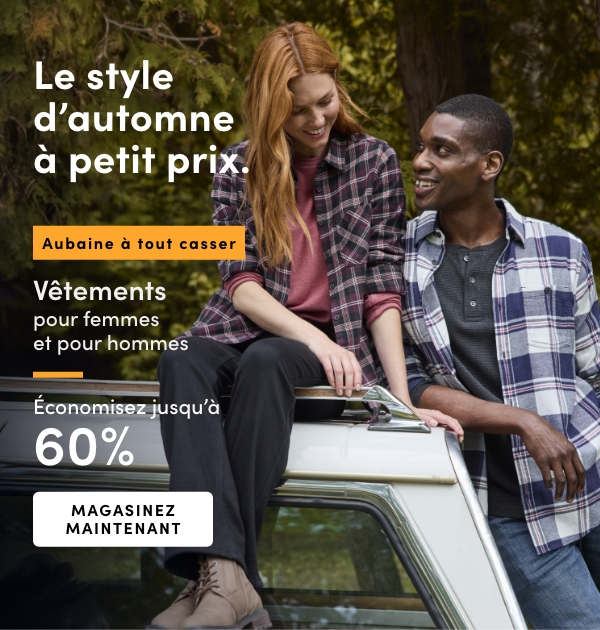 Door Crasher Women's + Men's Clothing Save up to 60%