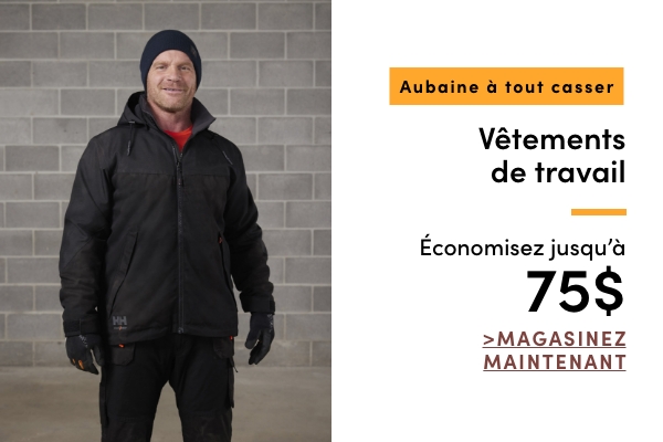 Door Crasher Save up to $75 on Workwear