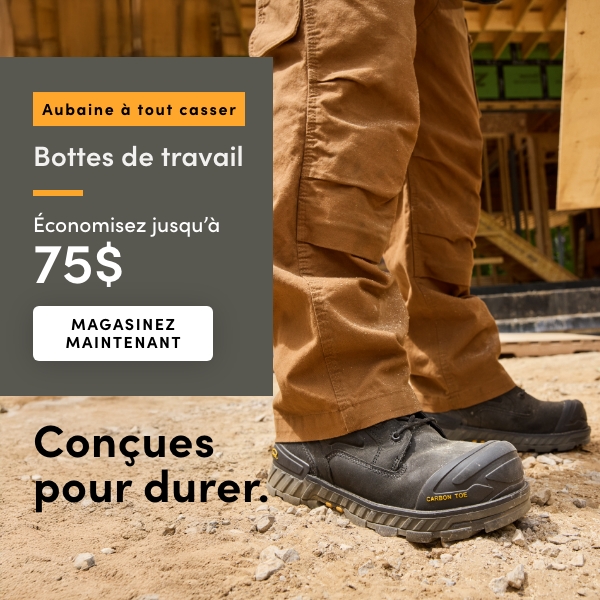 Door Crasher Save up to $75 on Work Boots