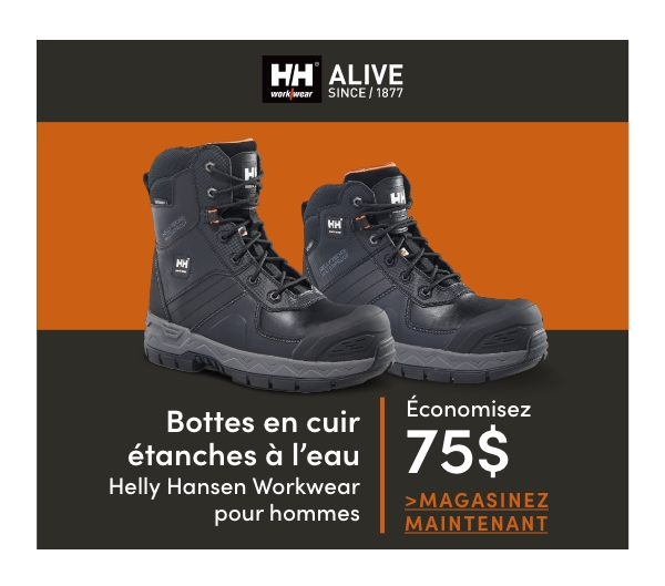 Door Crasher Men's Helly Hansen Workwear Waterproof Leather Boots Save $75