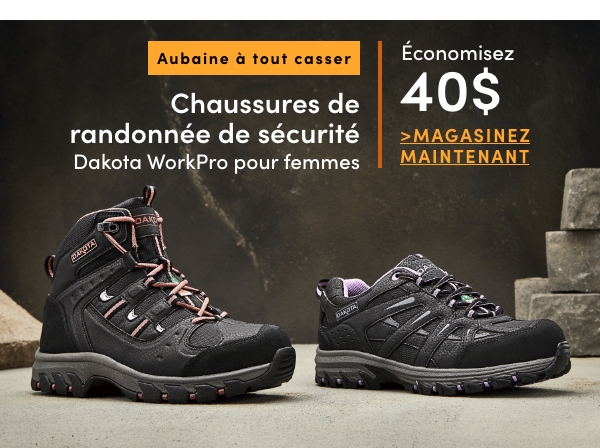 Women's Dakota WorkPro Safety Hikers Save $40
