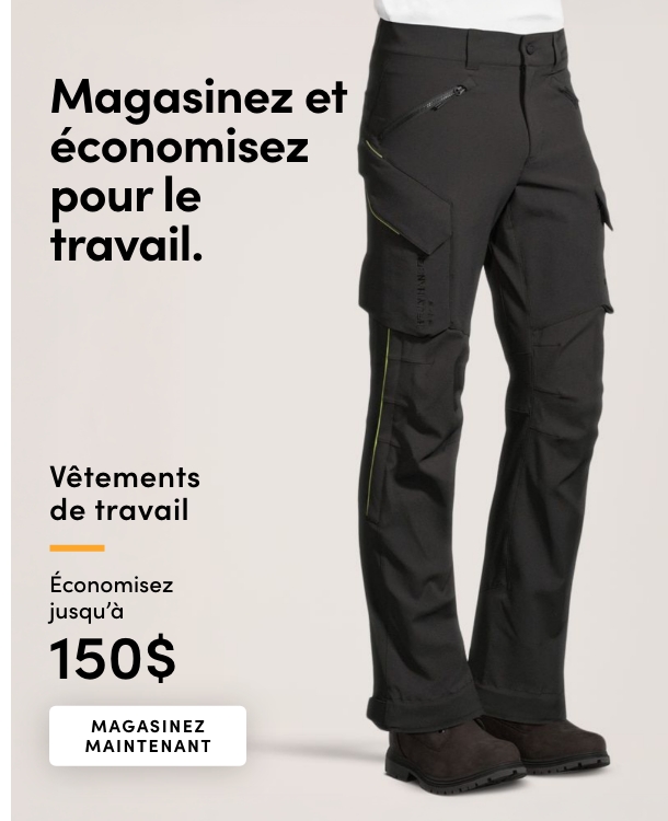 Save up to $150 on Workwear