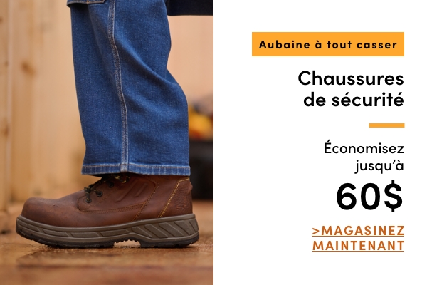 Door Crasher Save up to $60 on Safety Footwear