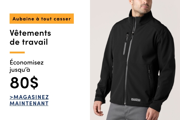 Door Crasher Save up to $80 on Workwear