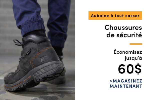 Door Crasher Save up to $60 on Safety Footwear