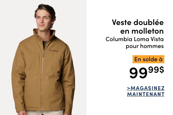 Men's Columbia Loma Vista Fleece-Lined Jacket Sale $99.99