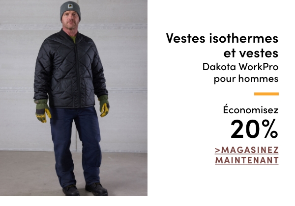Men's Dakota WorkPro Freezer Jackets & Vests Save 20%