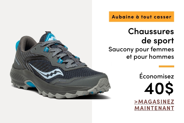 Door Crasher Women's + Men's Saucony Athletic Shoes Save $40