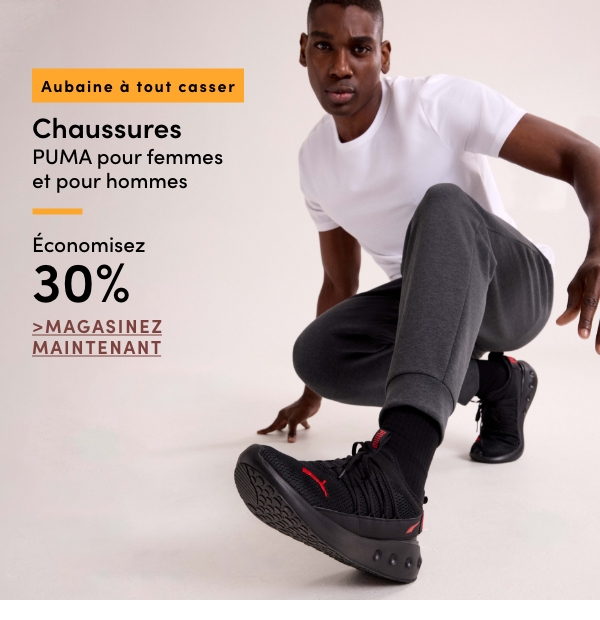 Door Crasher Women's + Men's Puma Shoes Save 30%
