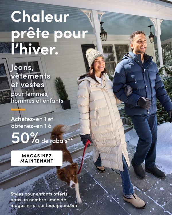 Women's, Men's + Kids' Jeans, Clothing + Jackets Buy one get one 50% OFF*