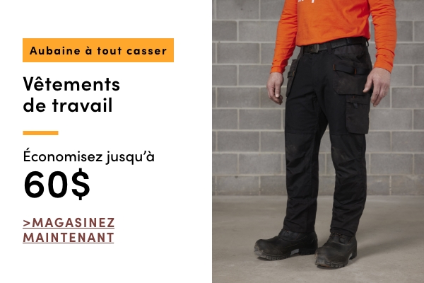 Door Crasher Save up to $60 on Workwear