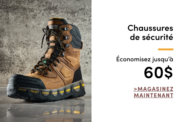 Save up to $60 on Safety Footwear