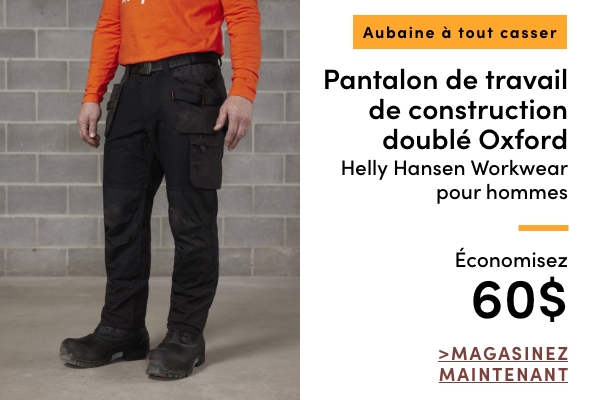 Door Crasher Men's Helly Hansen Workwear 'Oxford' Lined Construction Work Pant Save $60