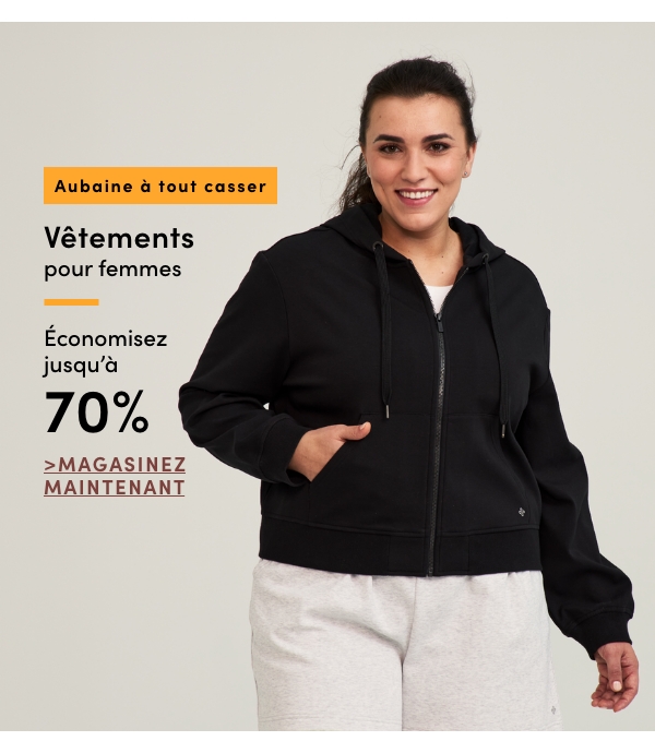 AUBAINE À TOUT CASSER Vêtements pour femmes. Économisez jusqu'à 70 %
