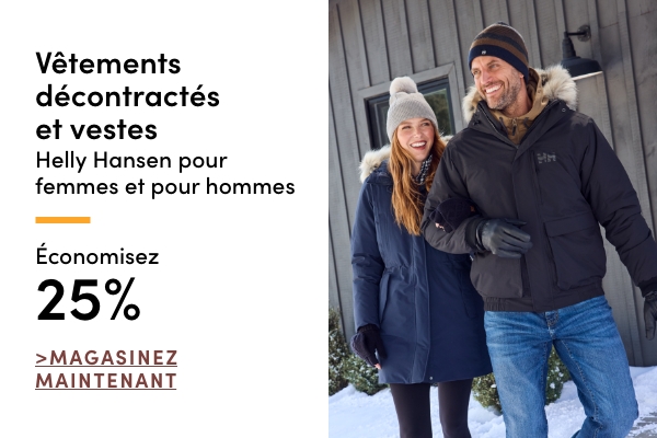 Vêtements décontractés et vestes Helly Hansen pour femmes et pour hommes économisez 25 %