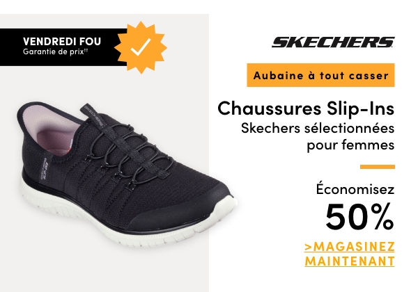 Aubaine à Tout Casser Chaussures Skechers Slip-Ins sélectionnées pour femmes économisez 50%