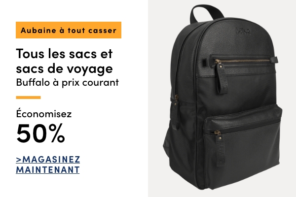 Aubaine à Tout Casser Tous les sacs et sacs de voyage Buffalo à prix courant économisez 50%