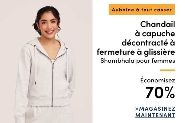 Aubaine à Tout Casser Chandail à capuche décontracté à fermeture à glissière Shambhala pour femmes économisez 70%