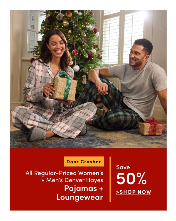 Door Crasher All Regular-Priced Men's Denver Hayes & WindRiver Loungewear Save 50%