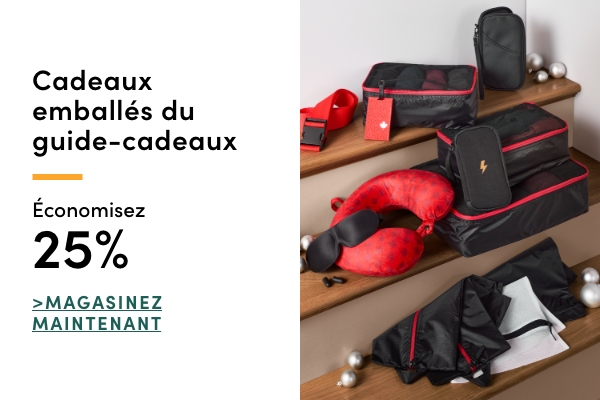 Cadeaux emballés du guide-cadeaux économisez 25%