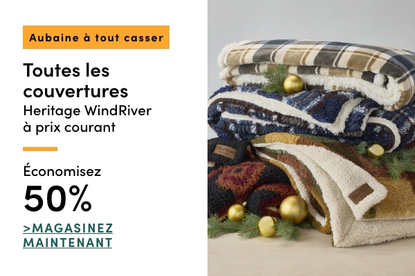 Toutes les couvertures Heritage WindRiver à prix courant économisez 50%