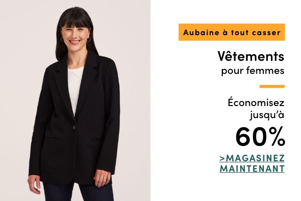  Aubaine à Tout Casser Vêtements pour femmes économisez jusqu'à 60%