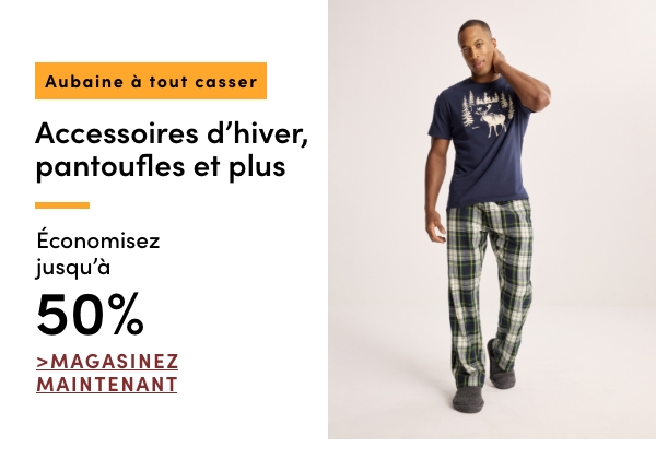 Aubaine à Tout Casser Accessoires d'hiver économisez jusqu'à 50%