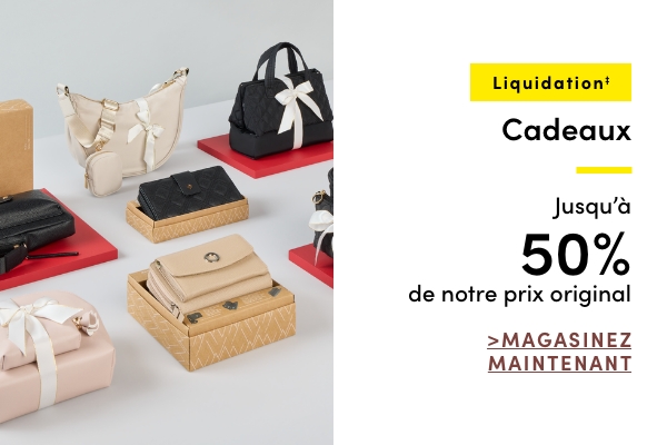 Cadeaux du guide cadeaux en liquidation à 50 % de rabais sur notre prix courant