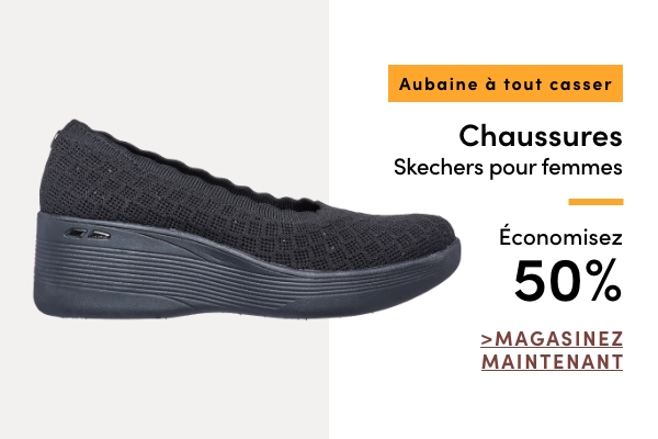 AUBAINE À TOUT CASSER Chaussures Skechers pour femmes économisez 50%