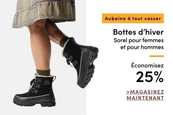 Bottes d'hiver Sorel pour femmes et pour hommes économisez 25%