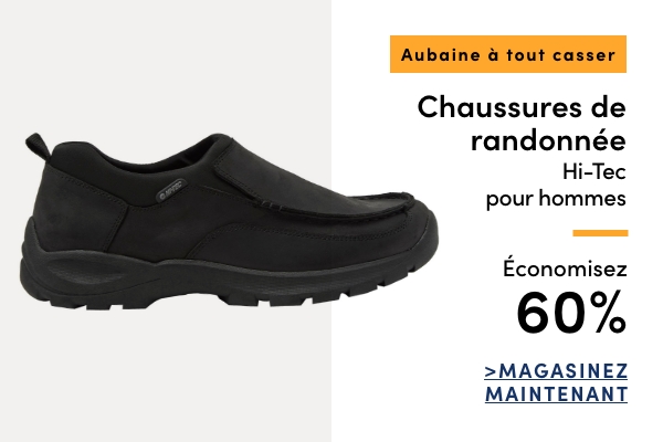 Aubaine à Tout Casser Chaussures de randonnée Hi-Tec pour hommes économisez 80 $