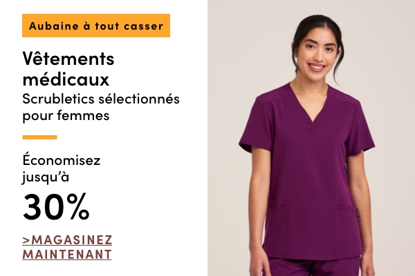 Vêtements médicaux sélectionnés pour femmes économisez 30 %
