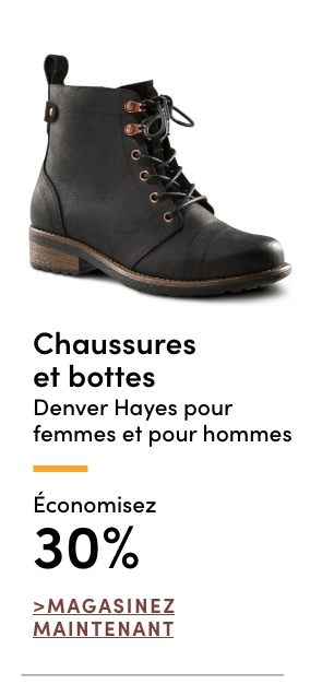 Chaussures et bottes Denver Hayes pour femmes et pour hommes économisez 30 %