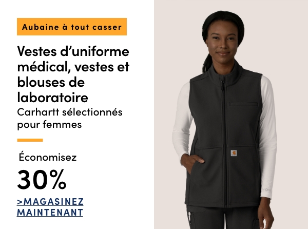 Aubaine à Tout Casser Vestes d'uniforme médical, vestes et blouses de laboratoire Carhartt sélectionnés pour femmes économisez 30%