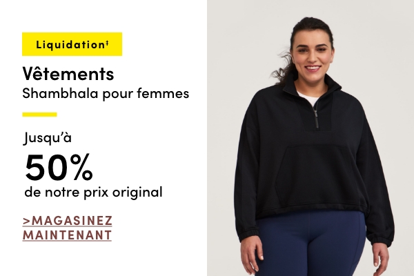 Vêtements Shambhala pour femmes en liquidation‡ jusqu'à 50 % de rabais sur notre prix original