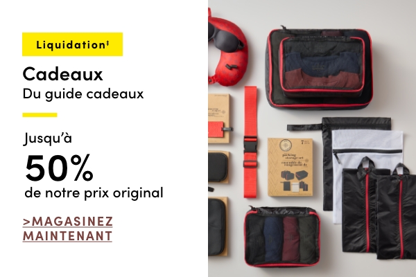 Cadeaux du guide cadeaux en liquidation‡ jusqu'à 50 % de rabais sur notre prix original