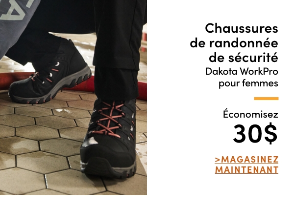 Chaussures de randonnée de sécurité Dakota WorkPro pour femmes économisez 30 $