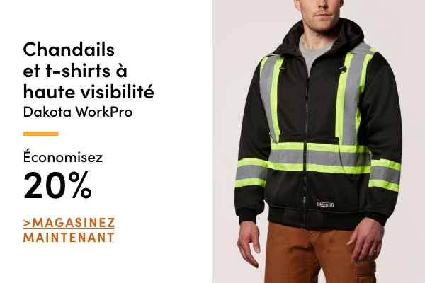 Chandails et t-shirts à haute visibilité Dakota WorkPro économisez 20 %