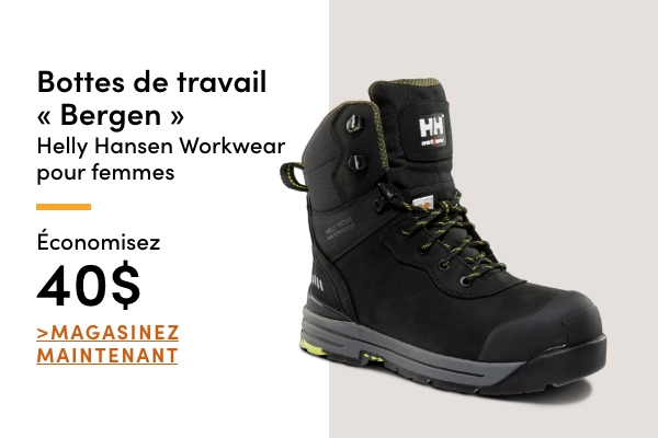 Bottes de travail Bergen Helly Hansen Workwear pour femmes économisez 40 $