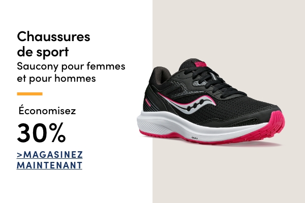Chaussures de sport Saucony pour femmes et pour hommes économisez 30%